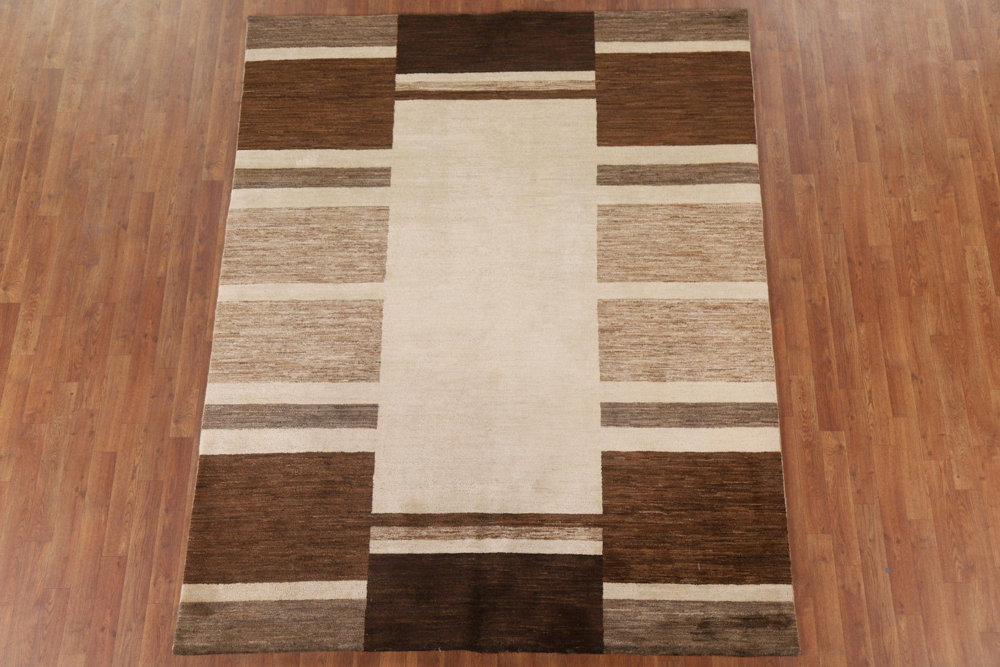 Geometric Gabbeh Kashkoli Wool Area Rug 6x8