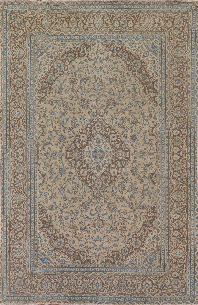 Traditional Kashan Persian Area Rug 8x11