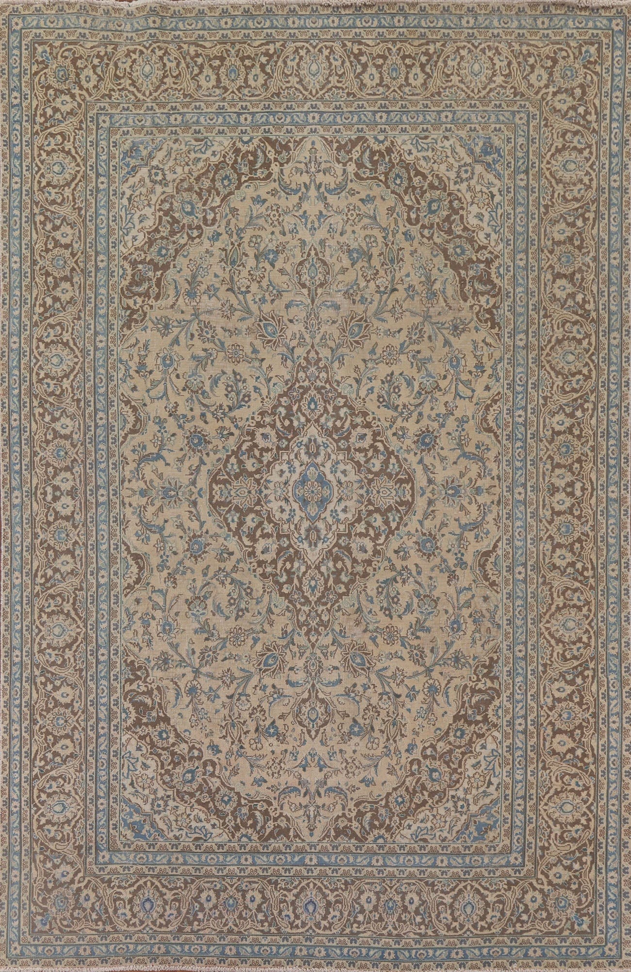 Traditional Kashan Persian Area Rug 8x11