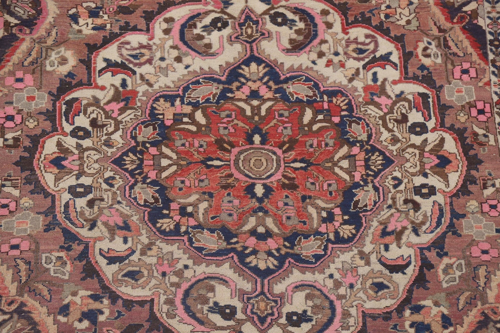 Geometric Bakhtiari Persian Area Rug 7x10