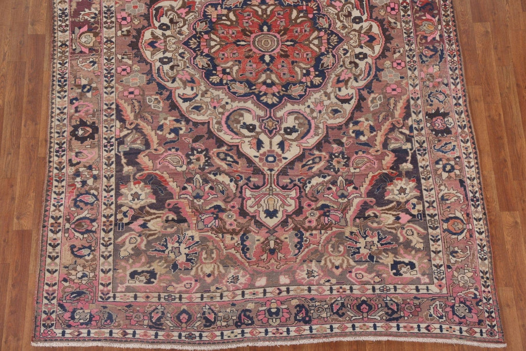 Geometric Bakhtiari Persian Area Rug 7x10