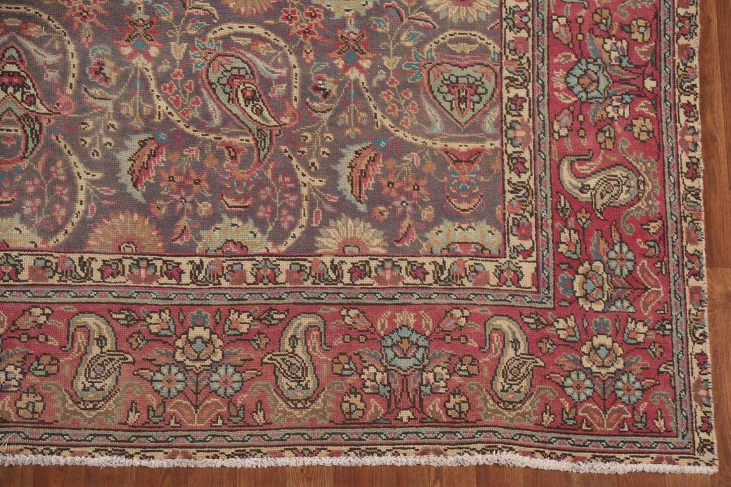 All-Over Floral Tabriz Persian Area Rug 8x11