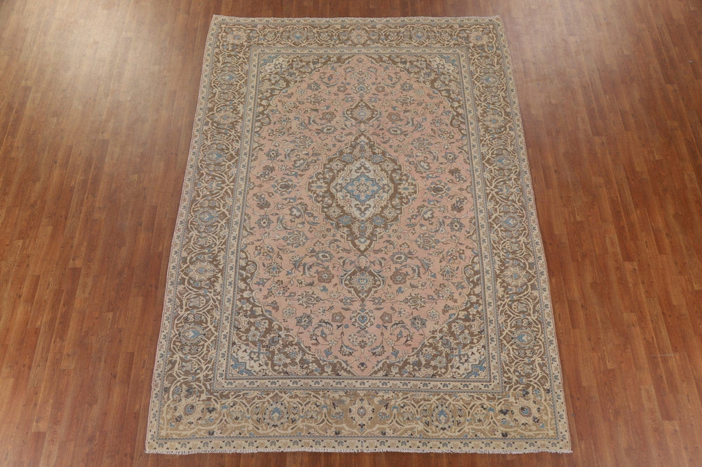 Traditional Kashan Persian Area Rug 8x11