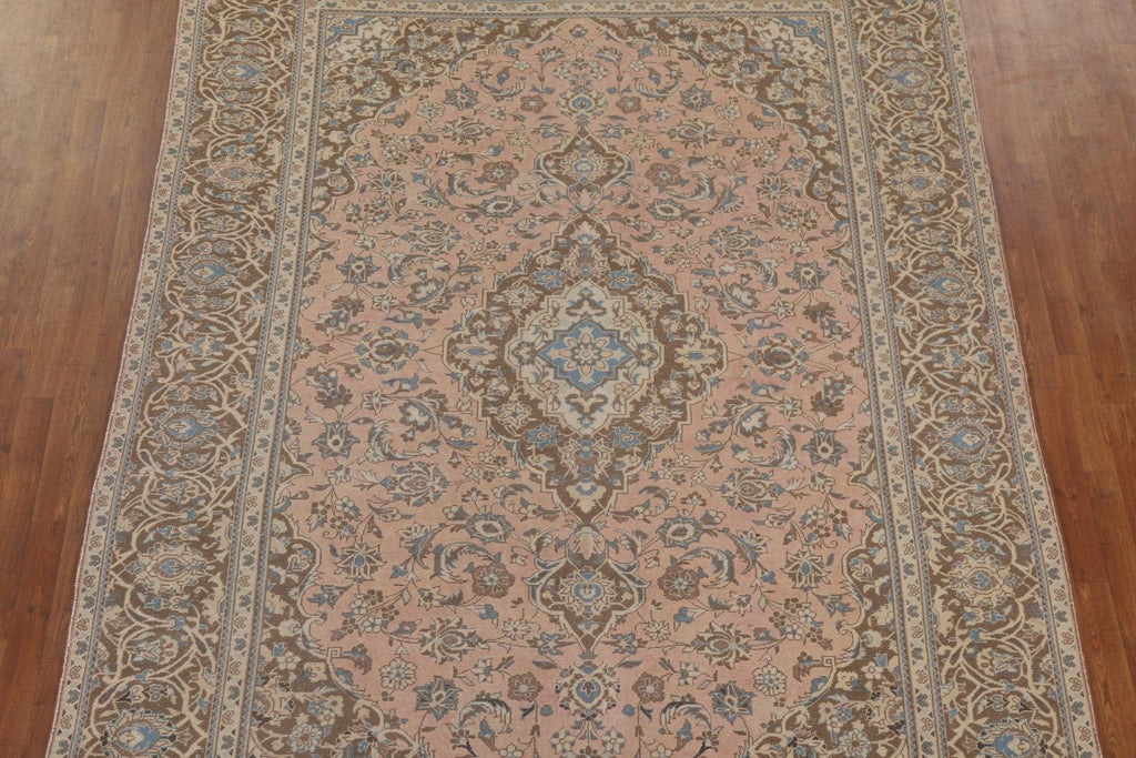 Traditional Kashan Persian Area Rug 8x11