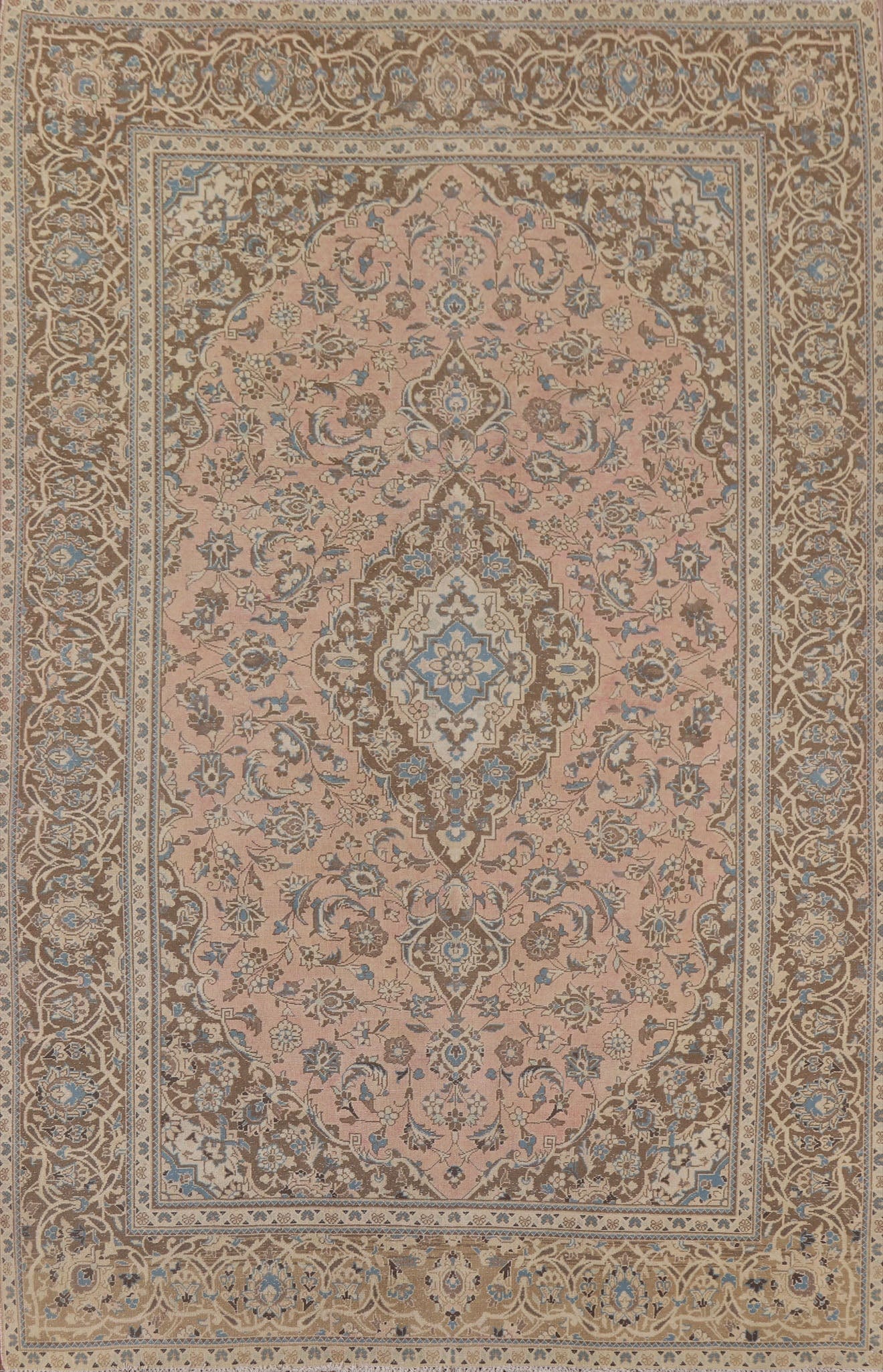 Traditional Kashan Persian Area Rug 8x11