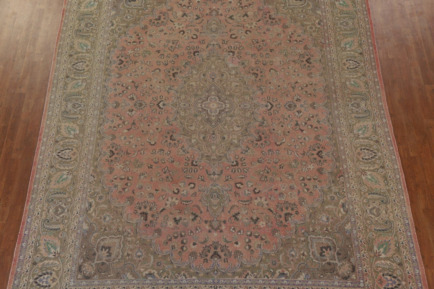 Traditional Mashad Persian Area Rug 10x13