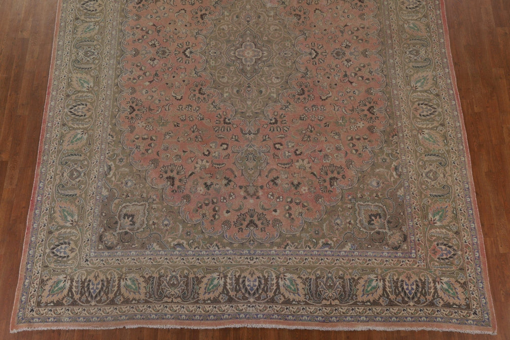 Traditional Mashad Persian Area Rug 10x13