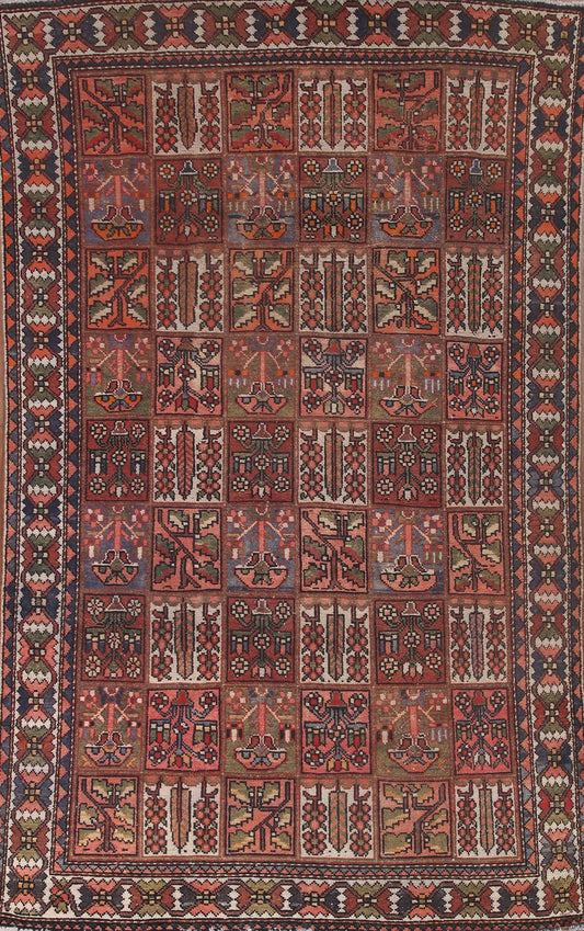 Garden Design Bakhtiari Persian Area Rug 6x10