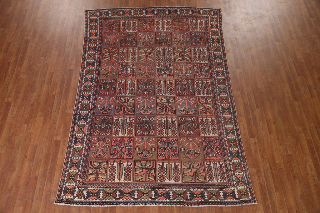 Garden Design Bakhtiari Persian Area Rug 6x10