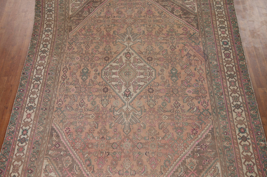 Geometric Hamedan Persian Area Rug 8x12