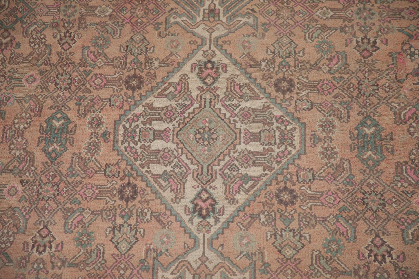 Geometric Hamedan Persian Area Rug 8x12