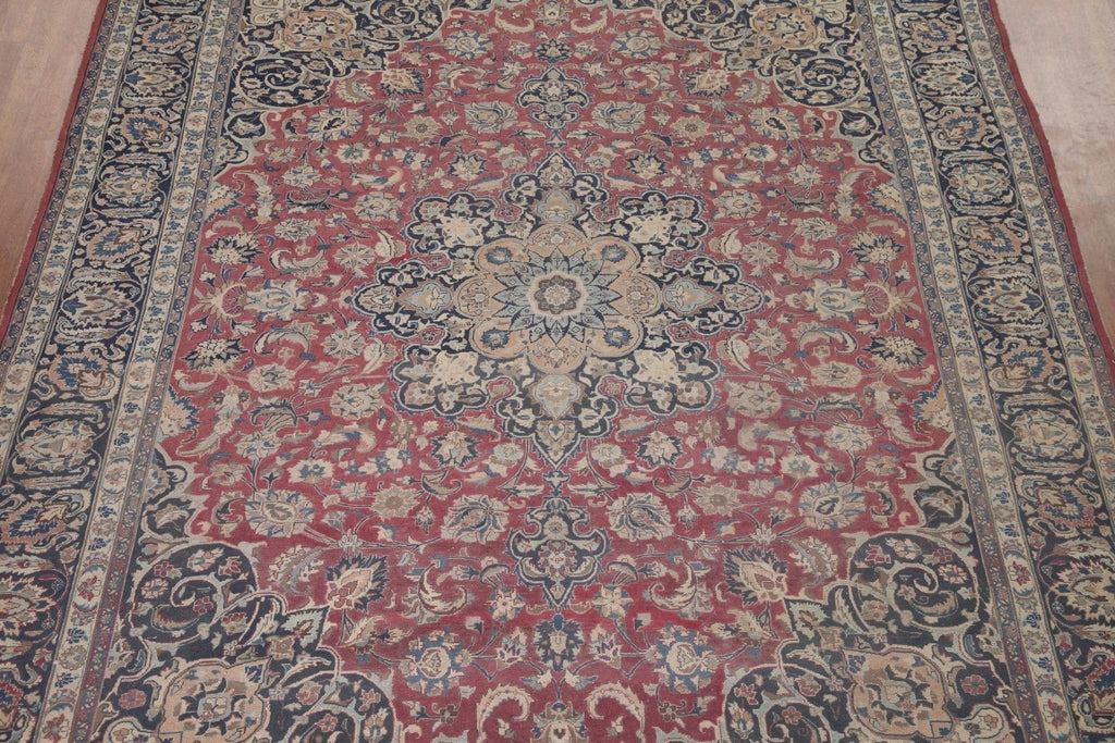 Traditional Mashad Persian Area Rug 10x13