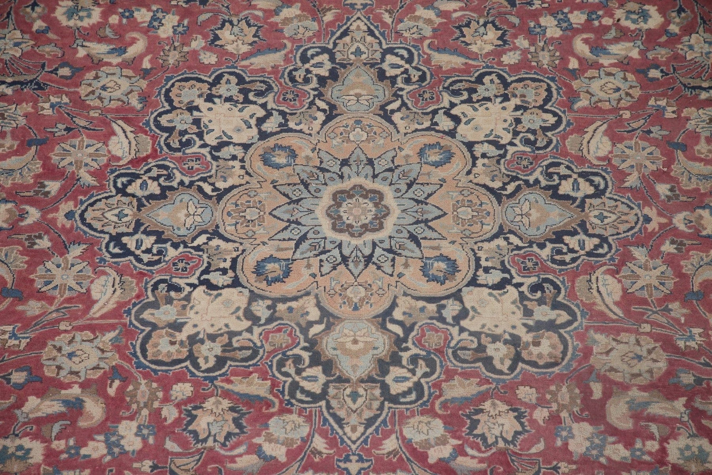 Traditional Mashad Persian Area Rug 10x13