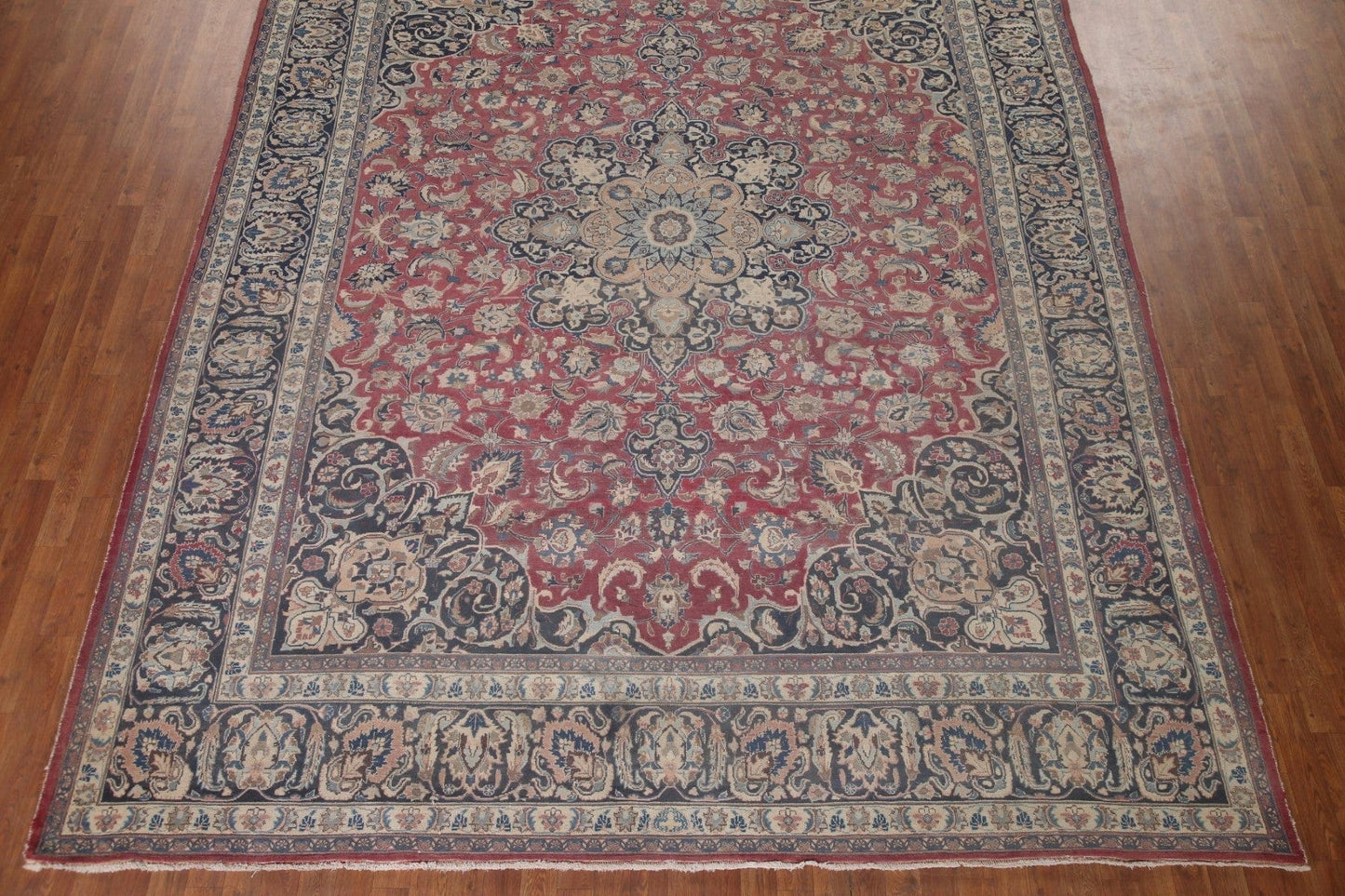 Traditional Mashad Persian Area Rug 10x13