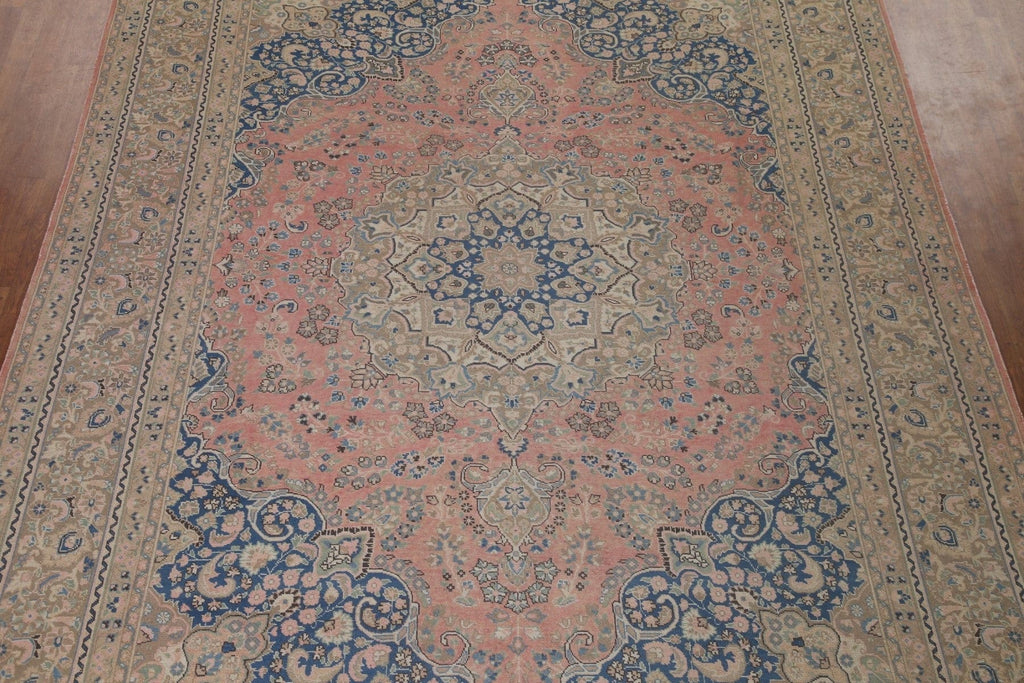 Traditional Mashad Persian Area Rug 9x12