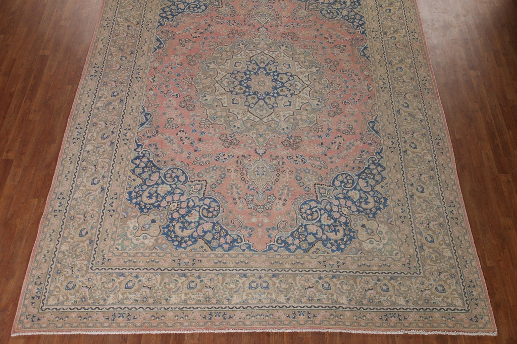 Traditional Mashad Persian Area Rug 9x12