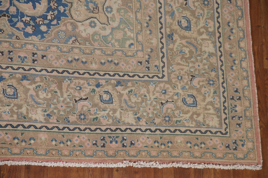 Traditional Mashad Persian Area Rug 9x12