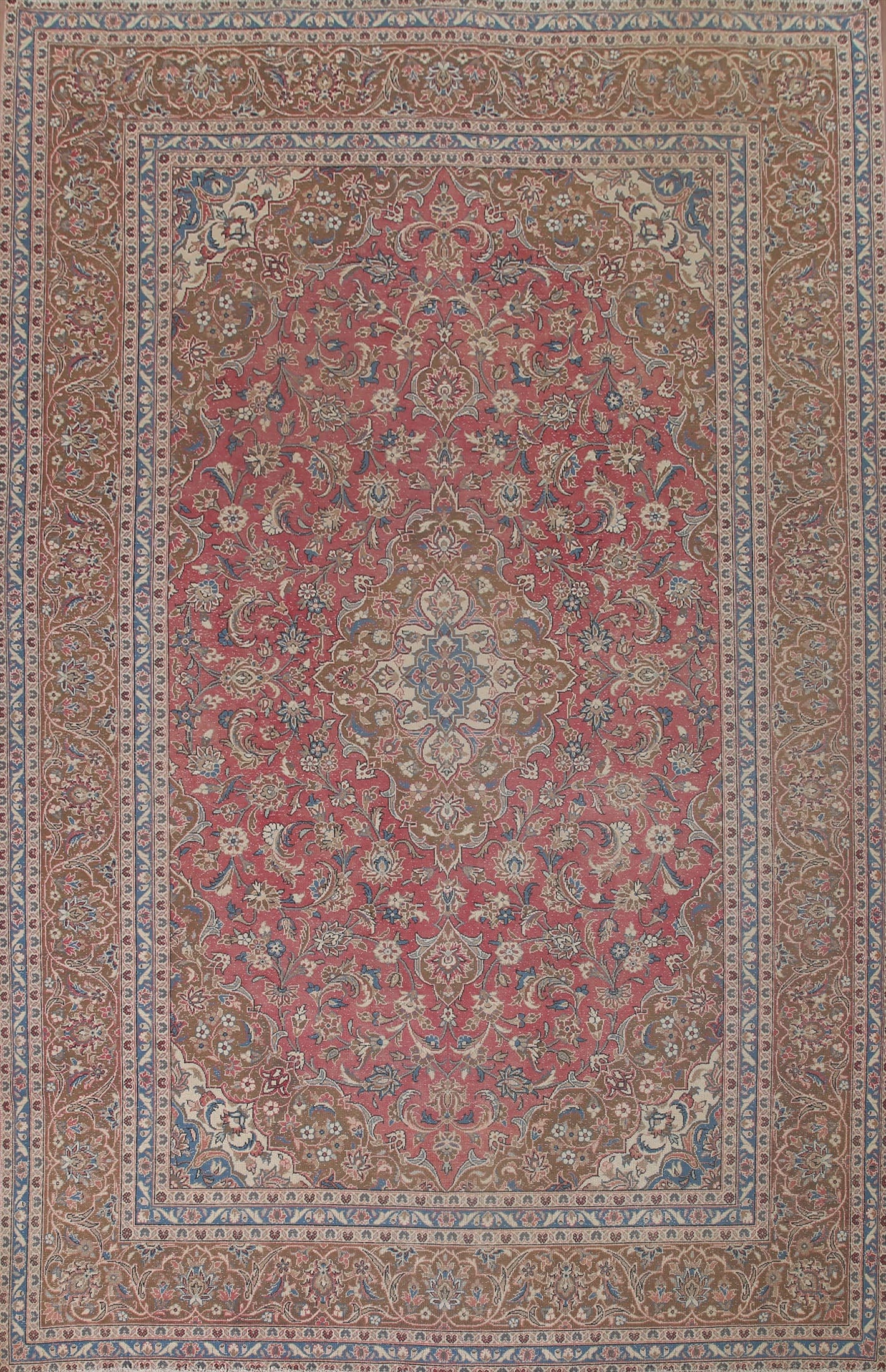 Traditional Kashan Persian Area Rug 10x13