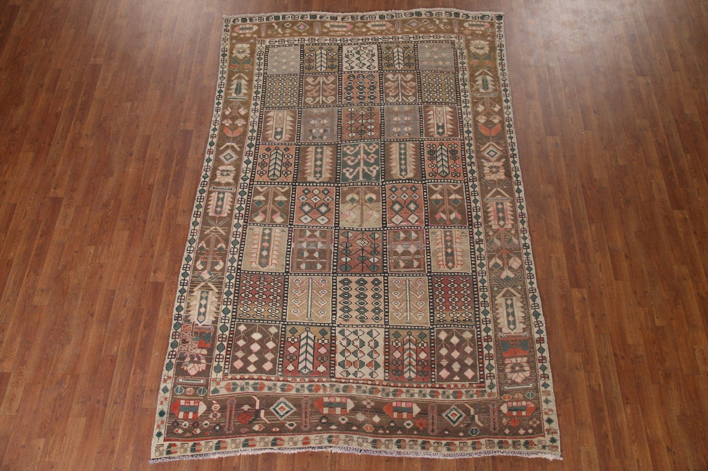 Garden Design Bakhtiari Persian Area Rug 6x9