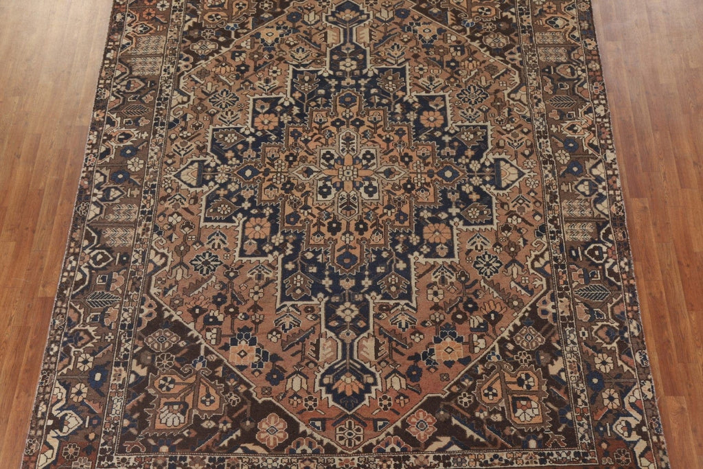 Geometric Bakhtiari Persian Area Rug 9x12