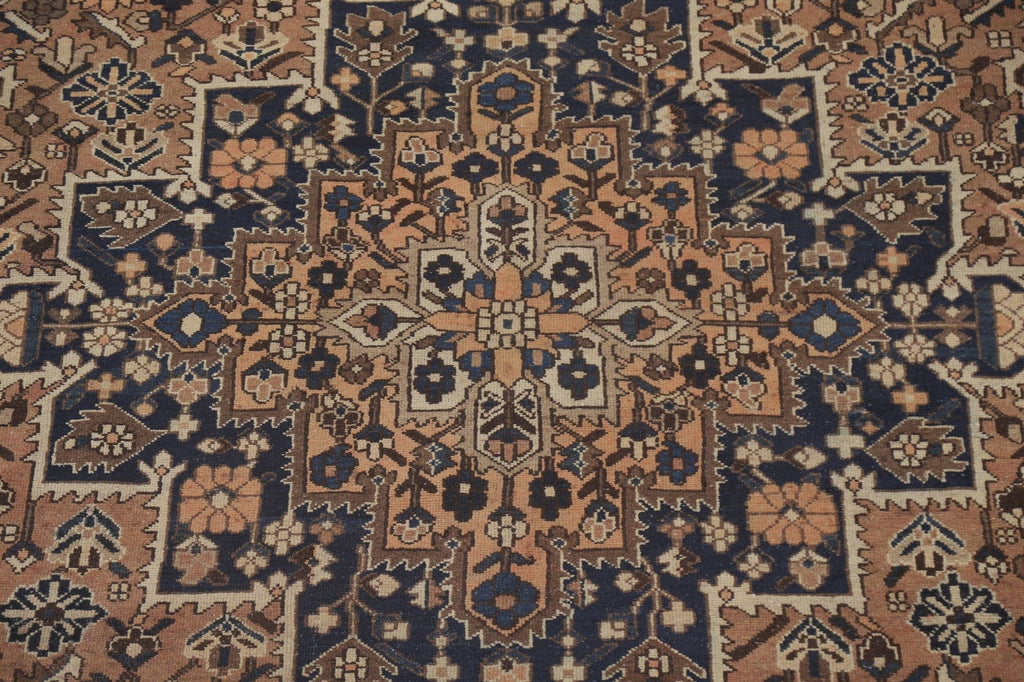 Geometric Bakhtiari Persian Area Rug 9x12