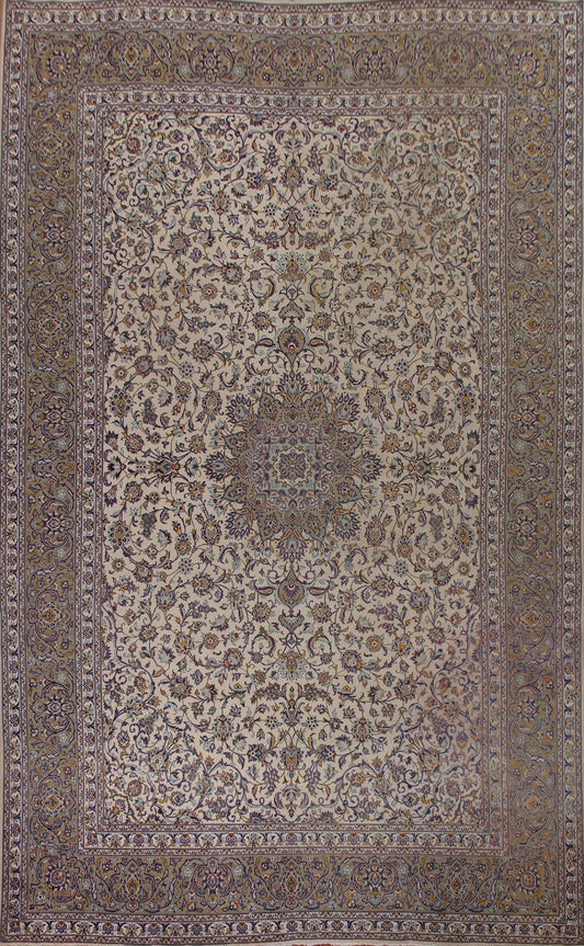 Traditional Kashan Persian Area Rug 10x13