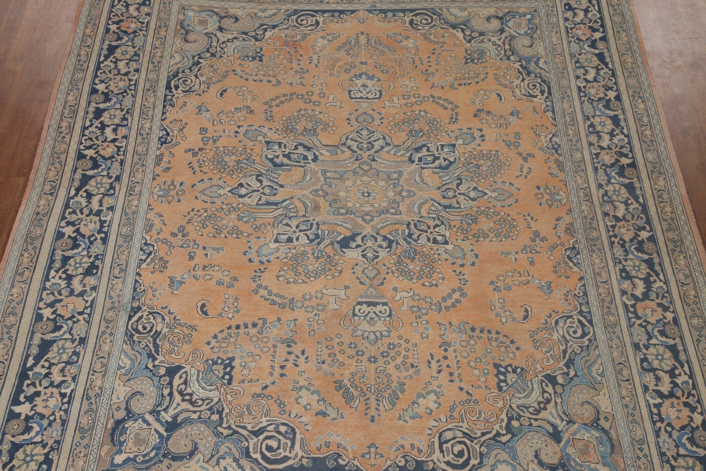 Vegetable Dye Mashad Persian Area Rug 10x13