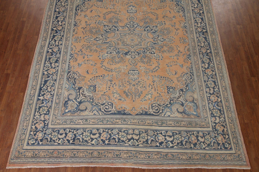 Vegetable Dye Mashad Persian Area Rug 10x13