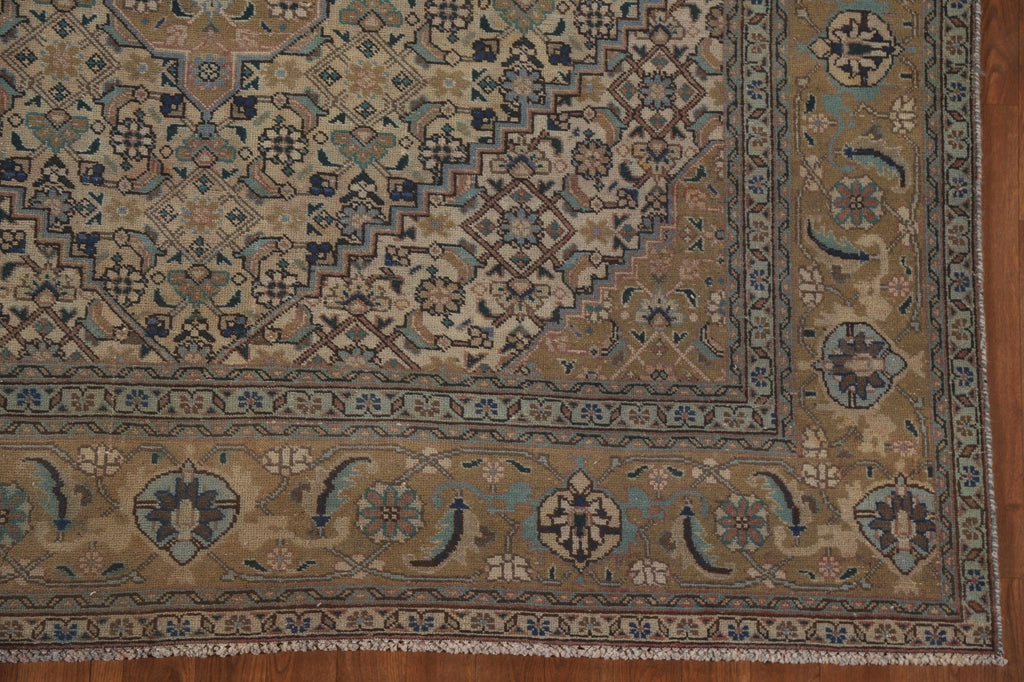 Geometric Tabriz Persian Area Rug 6x10