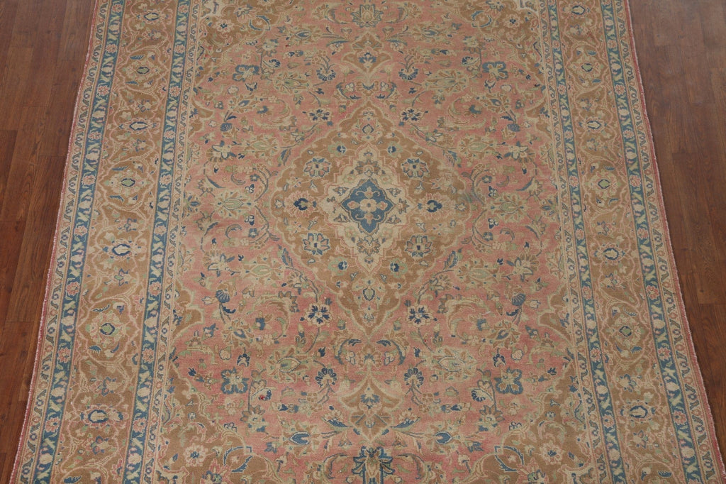 Traditional Mashad Persian Area Rug 6x9