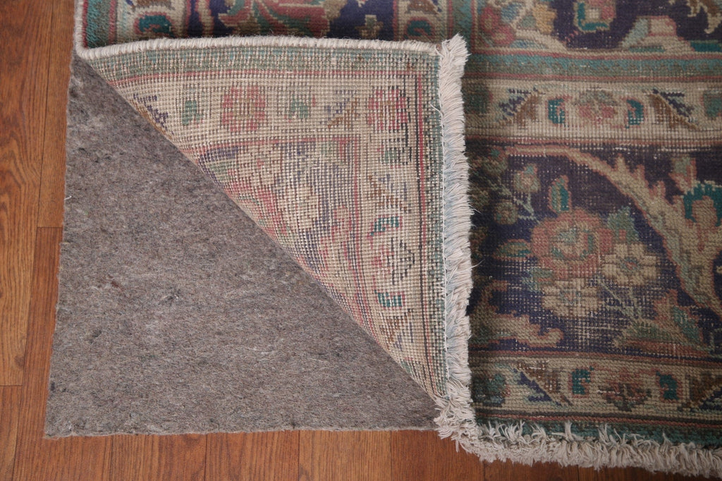 Distressed Tabriz Persian Area Rug 10x13