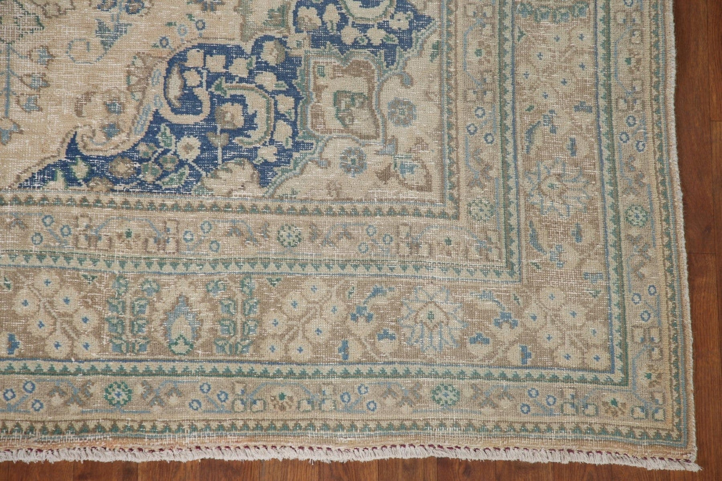 Distressed Tabriz Persian Area Rug 6x10