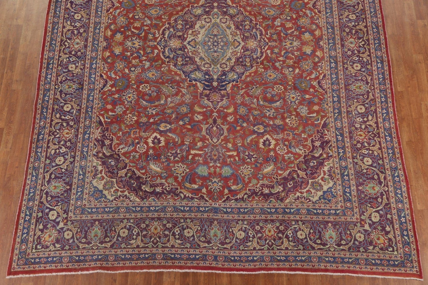 Floral Kashan Persian Area Rug 10x12