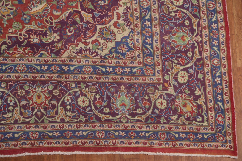 Floral Kashan Persian Area Rug 10x12