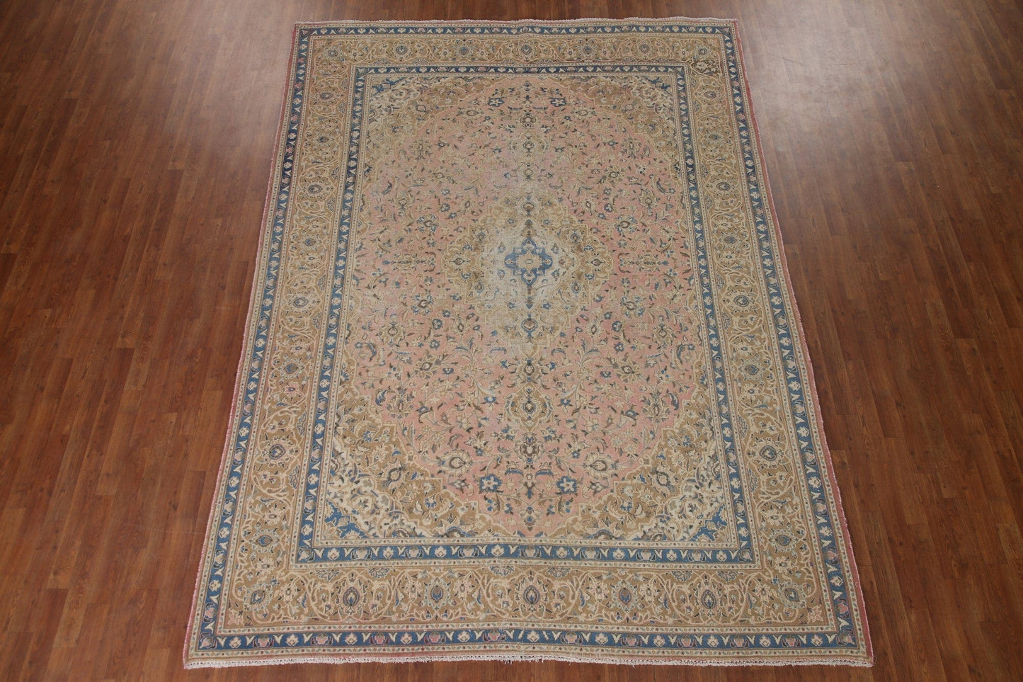 Vegetable Dye Mashad Persian Area Rug 8x11