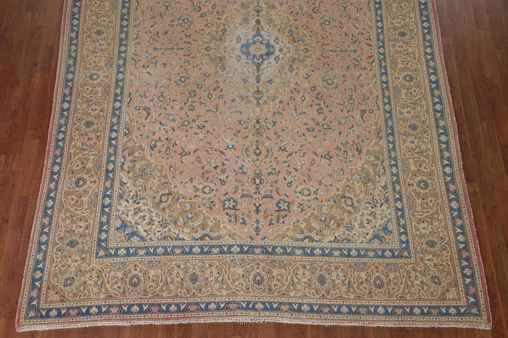 Vegetable Dye Mashad Persian Area Rug 8x11