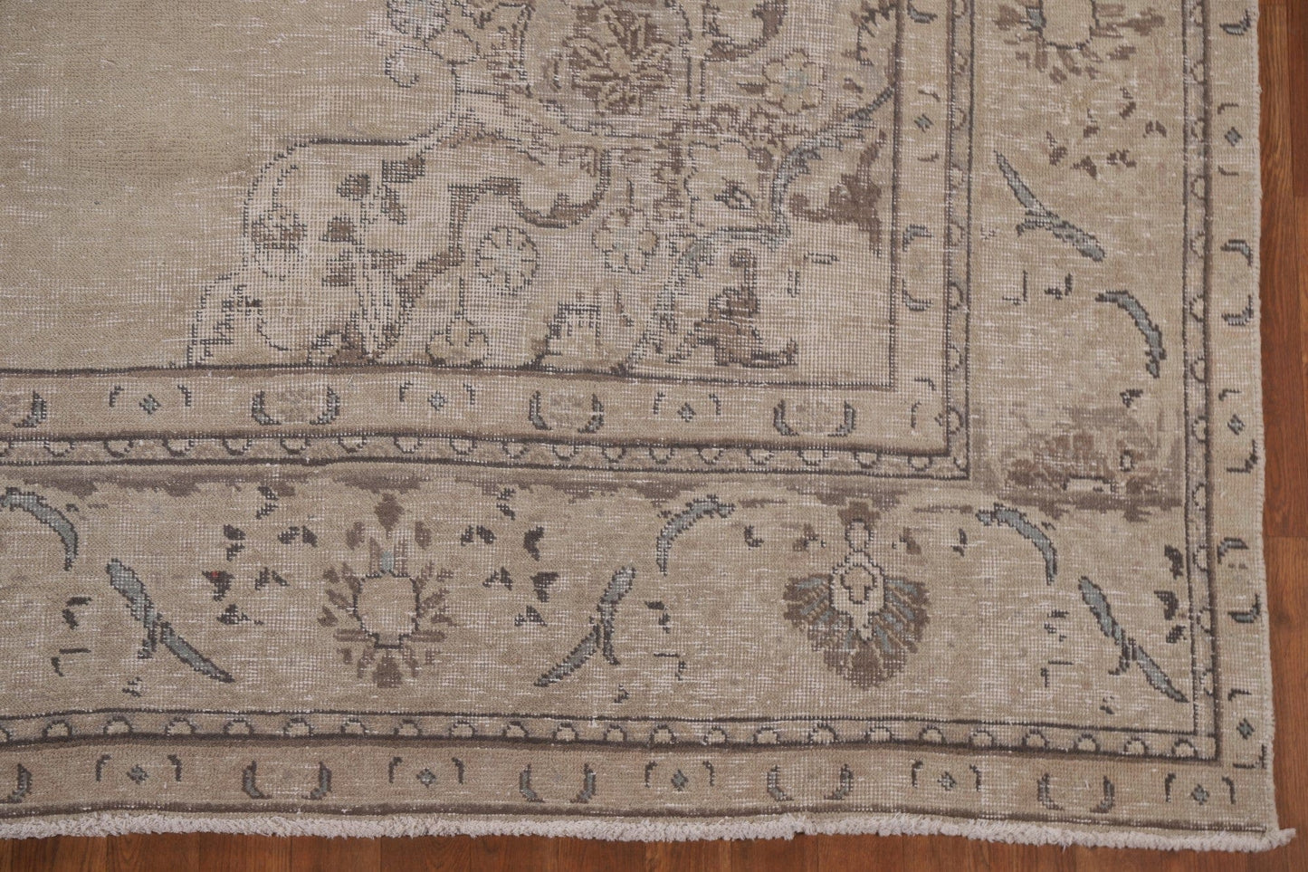 Distressed Tabriz Persian Area Rug 9x11