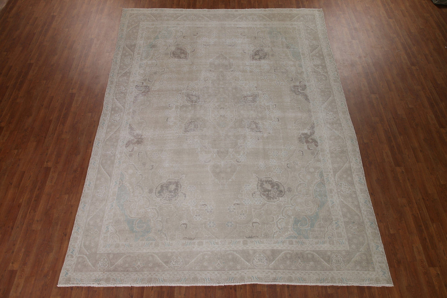 Distressed Tabriz Persian Area Rug 9x12