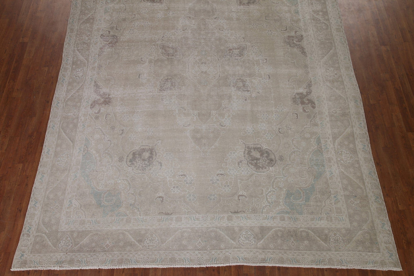 Distressed Tabriz Persian Area Rug 9x12