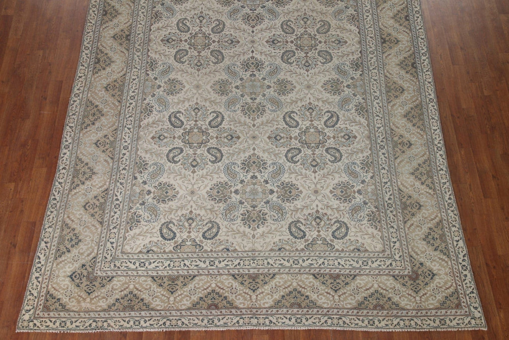 Paisley Tabriz Persian Area Rug 8x12