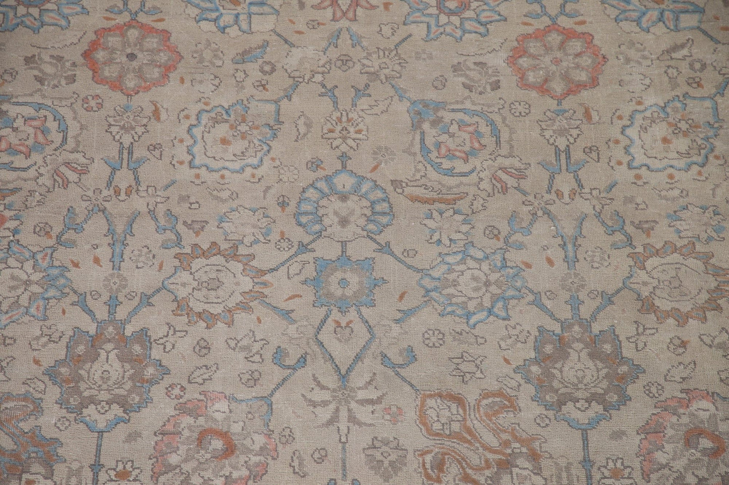 Distressed Tabriz Persian Area Rug 8x11