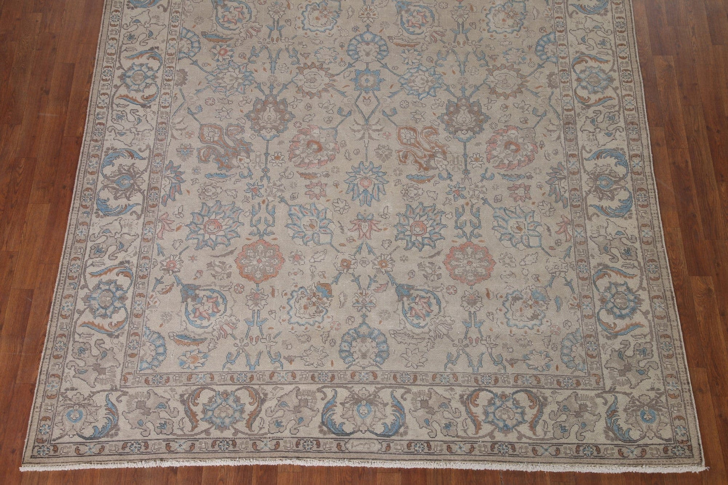 Distressed Tabriz Persian Area Rug 8x11