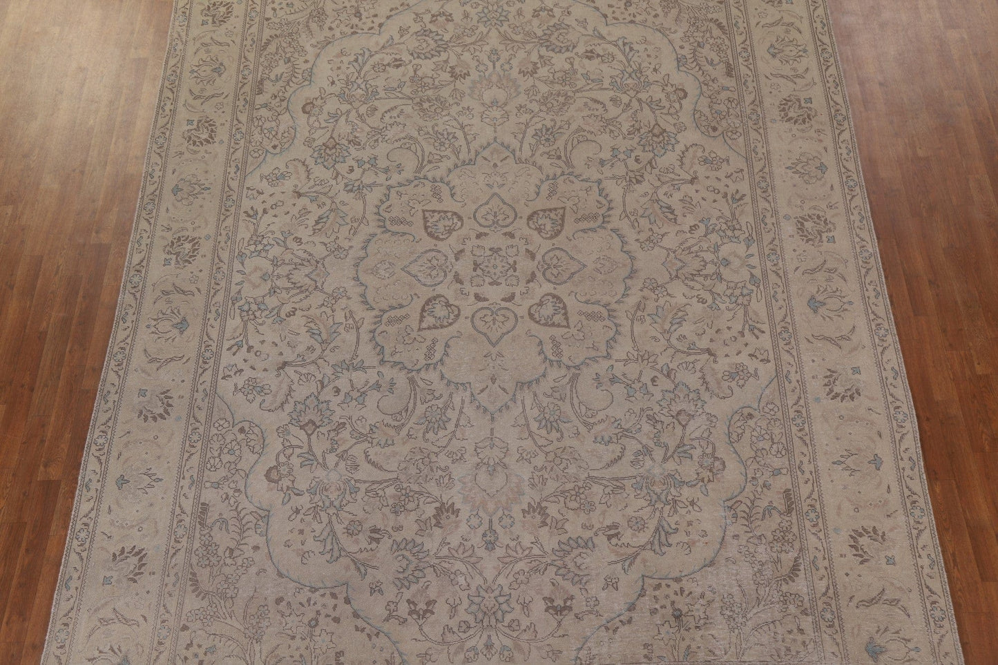 Distressed Tabriz Persian Area Rug 10x13