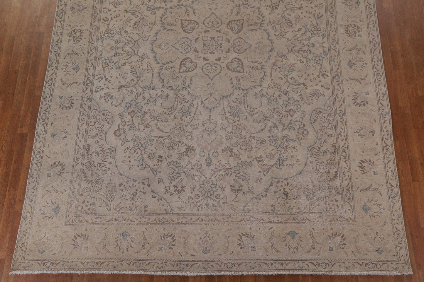 Distressed Tabriz Persian Area Rug 10x13