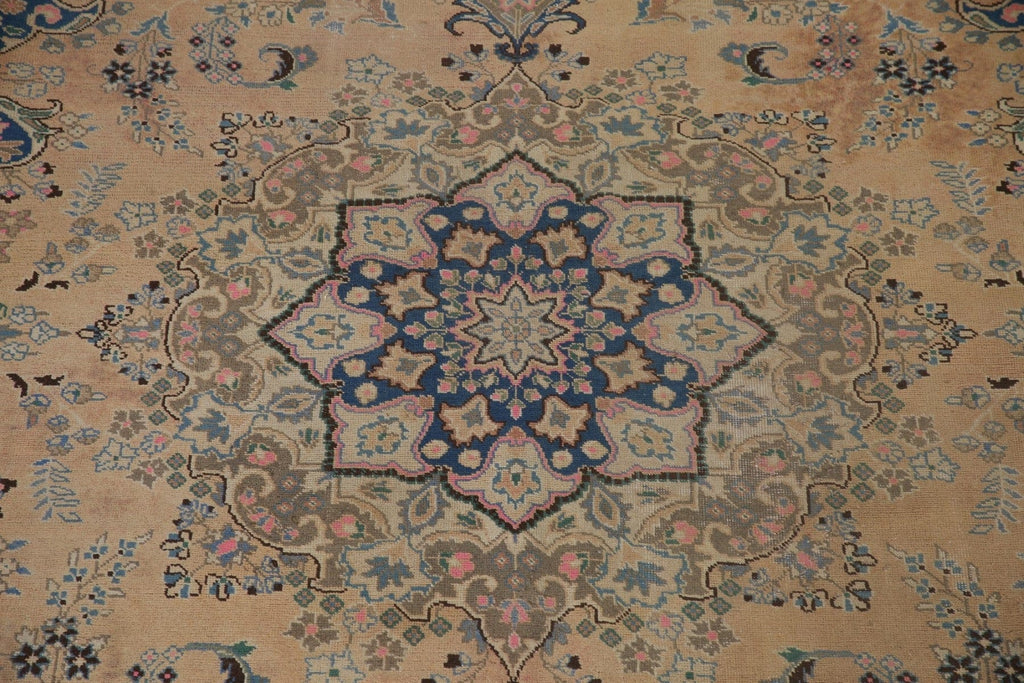 Handmade Wool Mashad Persian Area Rug 8x11