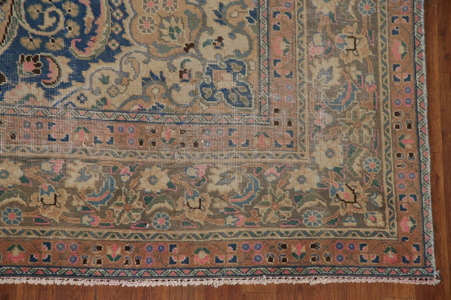 Handmade Wool Mashad Persian Area Rug 8x11