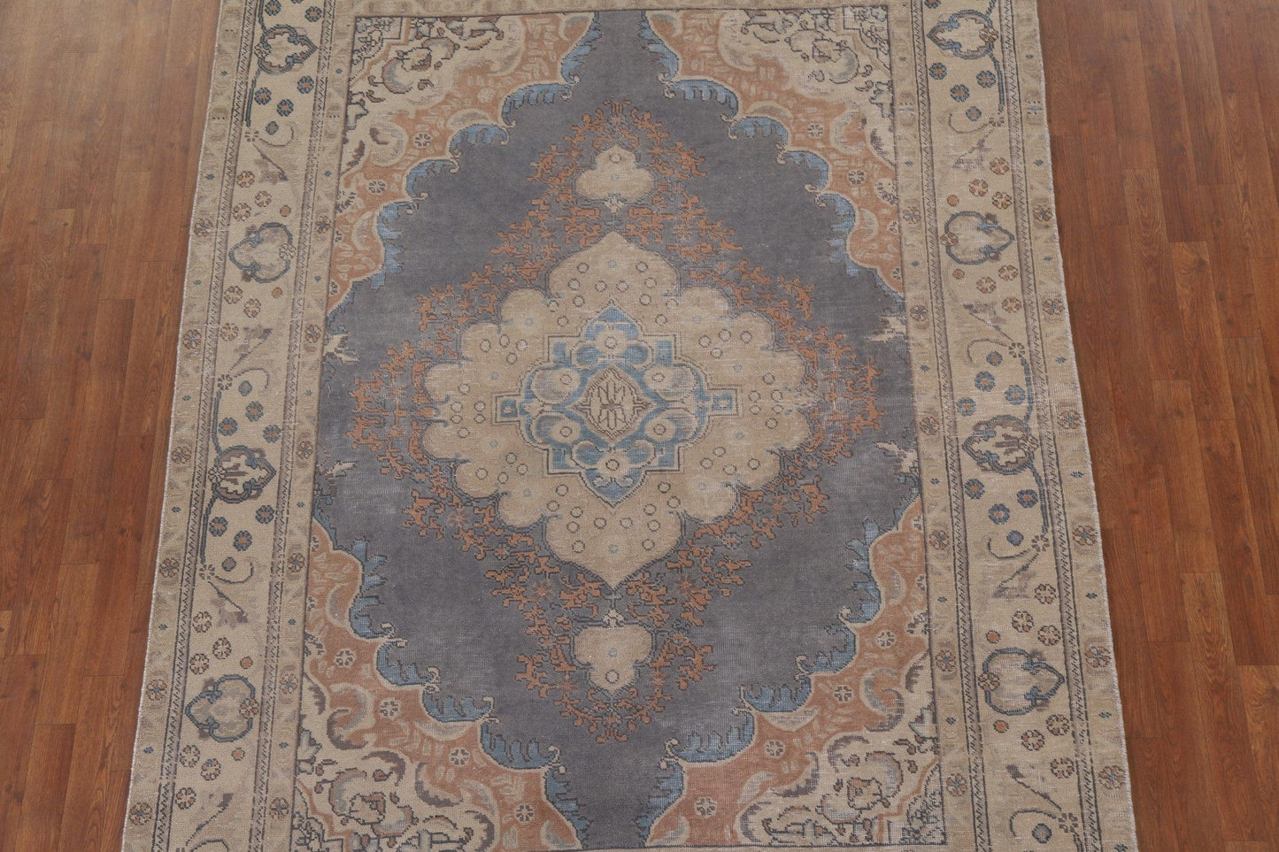 Over-Dyed Wool Tabriz Persian Area Rug 7x10