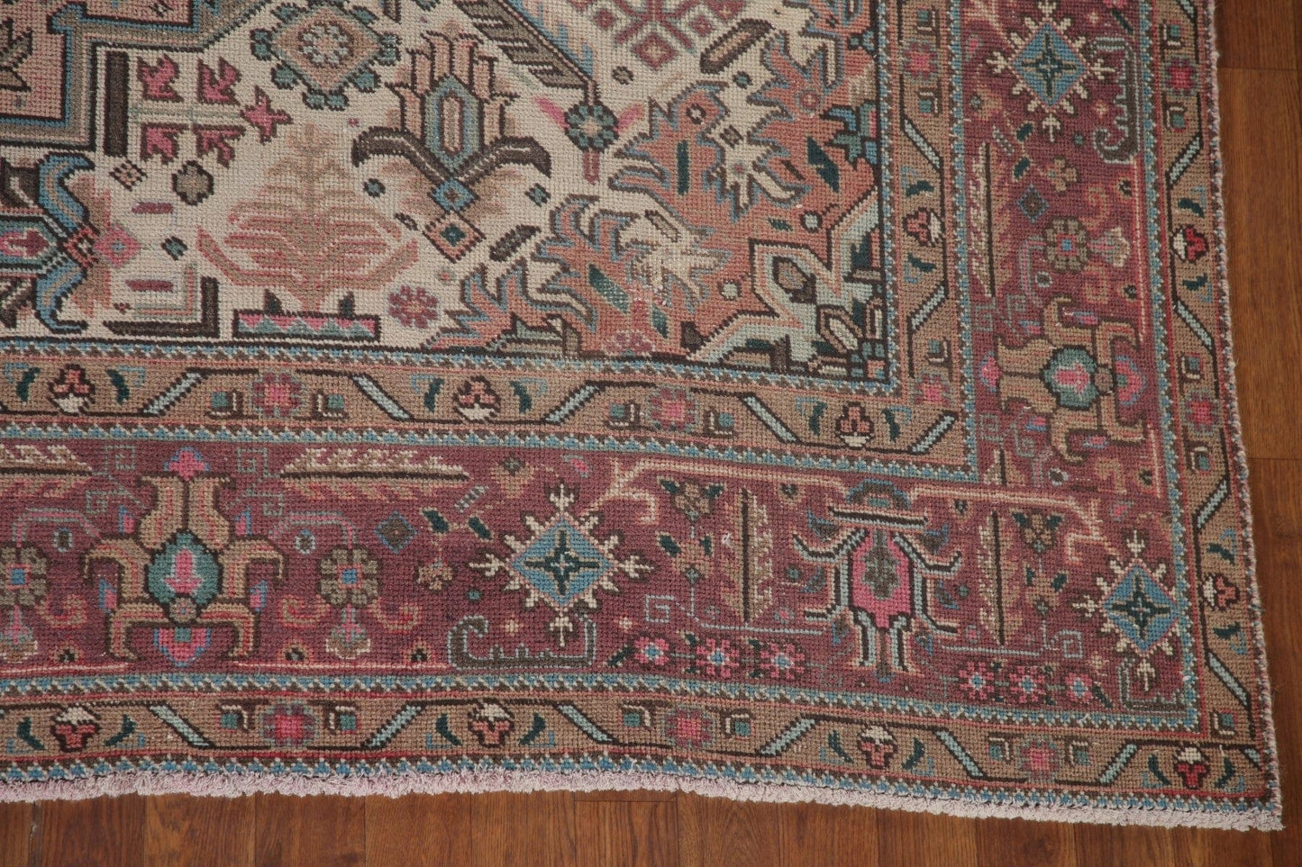 Geometric Tabriz Persian Area Rug 10x13