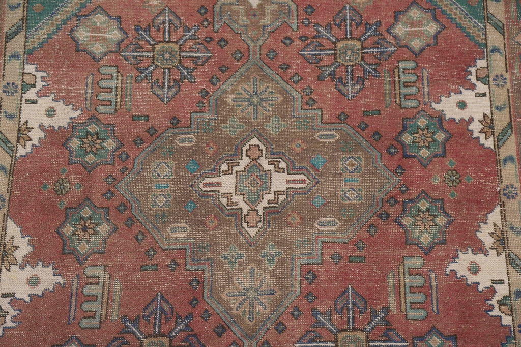 Distressed Tabriz Persian Area Rug 7x10