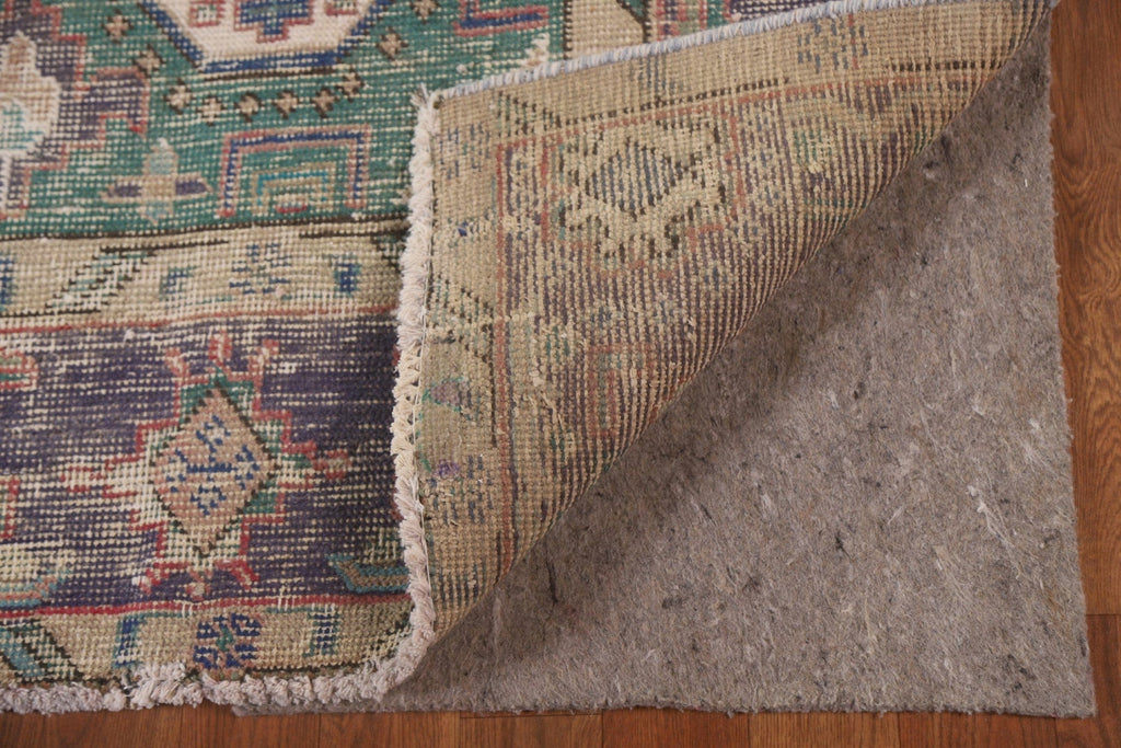 Distressed Tabriz Persian Area Rug 7x10